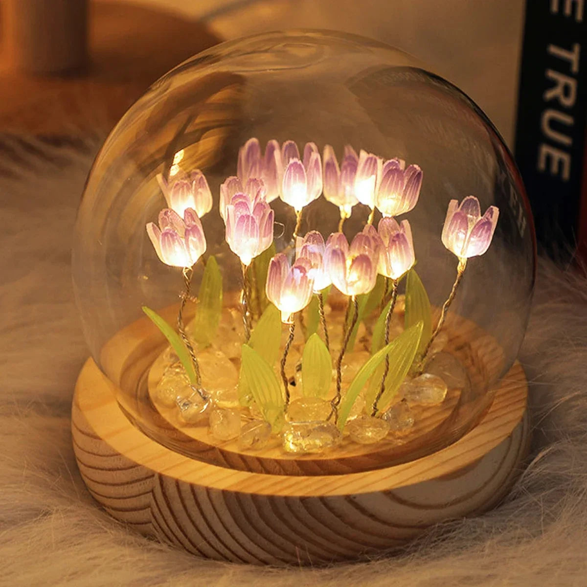 Tulip Glow™ – Eternal Bloom DIY Night Light