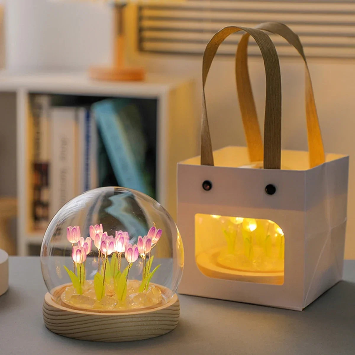 Tulip Glow™ – Eternal Bloom DIY Night Light