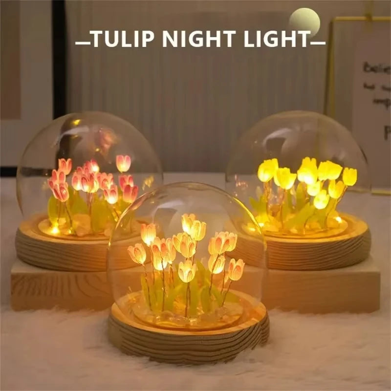 Tulip Glow™ – Eternal Bloom DIY Night Light