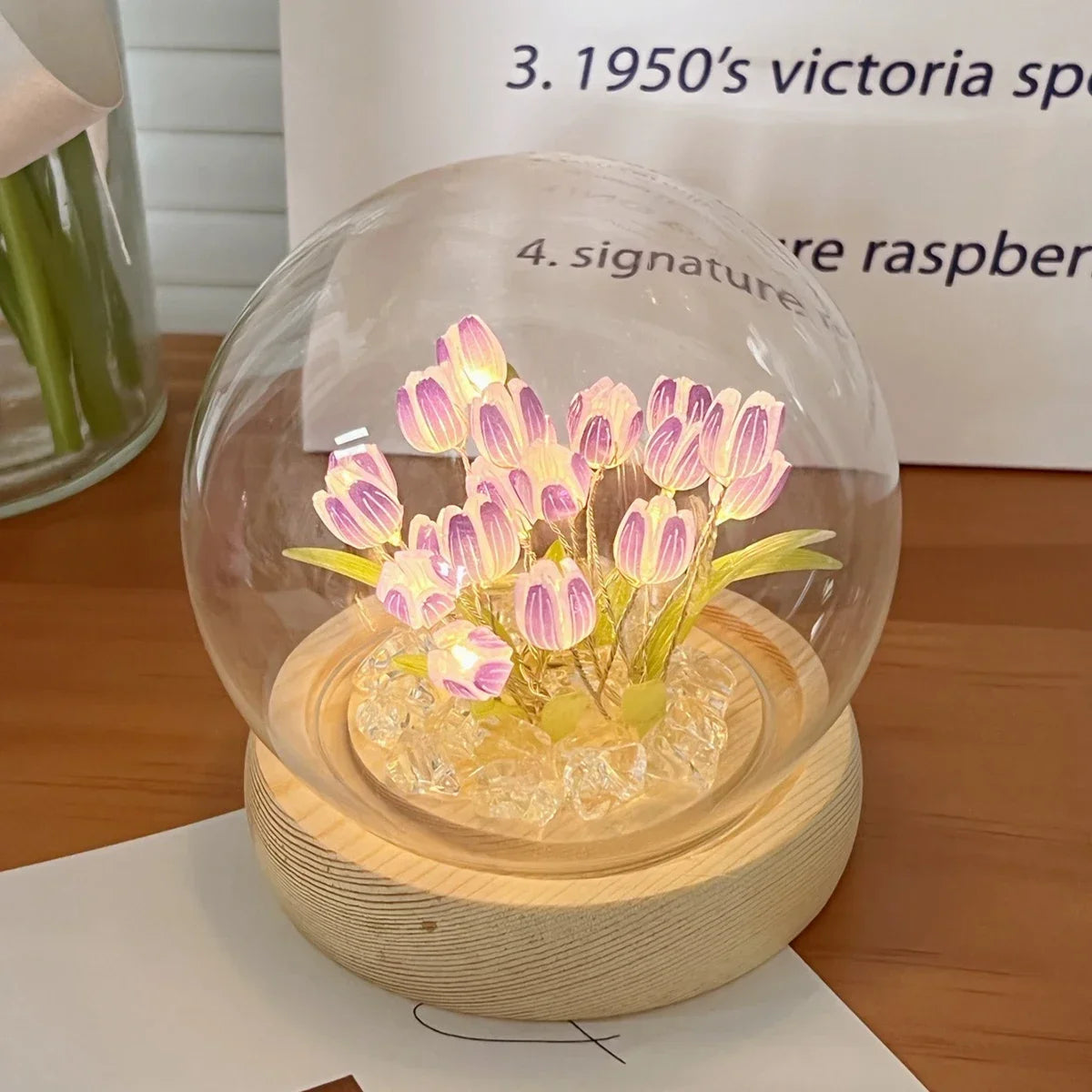 Tulip Glow™ – Eternal Bloom DIY Night Light
